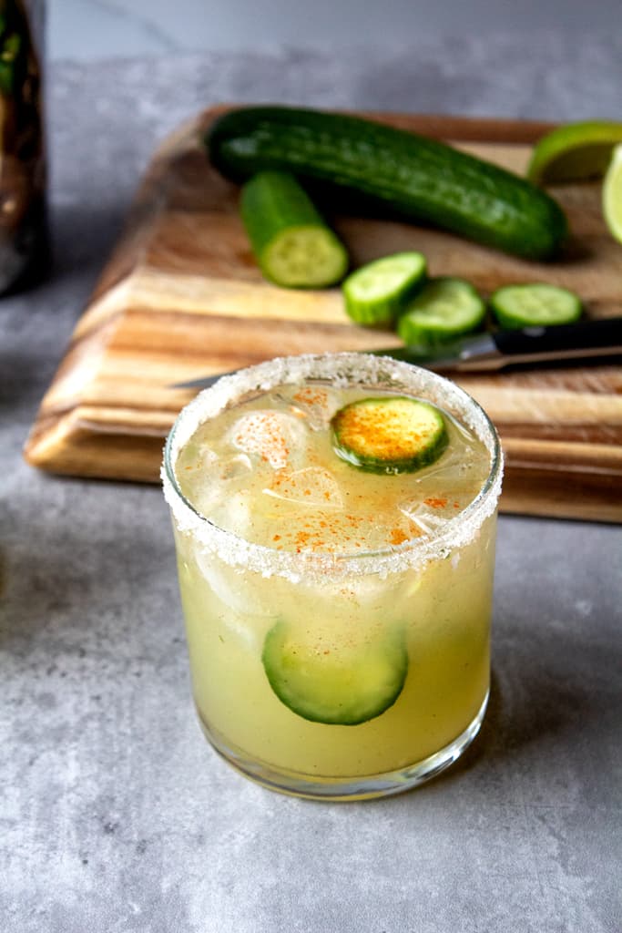 Spicy Cucumber Margarita